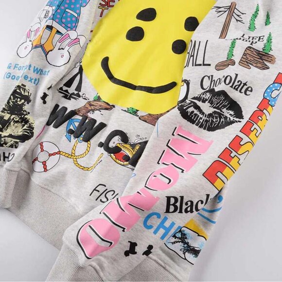 CPFM.XYZ 3d Smiley Face Multi-Element Sweatshirt - Picture 7 of 9